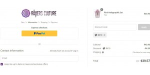 Ravers Culture coupon code
