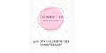 Confetti Babe Boutique discount code