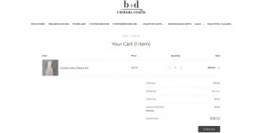 B and D Custom Crafts coupon code