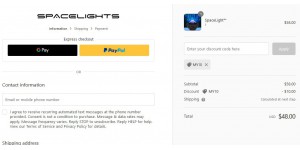 Space Lights coupon code