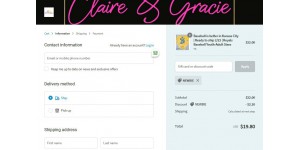 Claire and Gracie Boutique coupon code