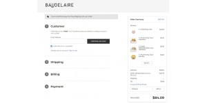 Baudelaire coupon code
