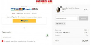 One Punch Man A Hero Nobody Knows coupon code