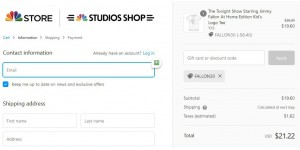 NBC Store coupon code