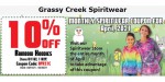 Grassy Creek Spiritwear discount code