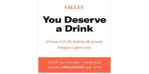 Saucey coupon code
