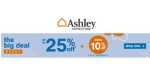 Ashley Homestores discount code