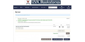 UVA Book Stores coupon code