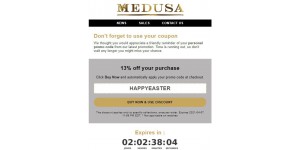 Medusa Jewelry coupon code