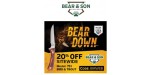 Bear & Son Cutlery discount code