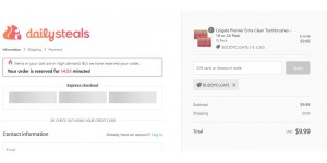 Daily Steals coupon code