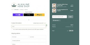 Alkaline Herb Shop coupon code