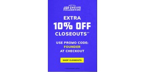 J&P Cycles coupon code