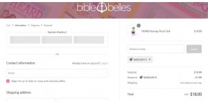 Bible Belles coupon code