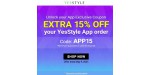 Yes Style coupon code