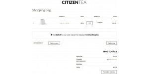 Citizen Tea coupon code