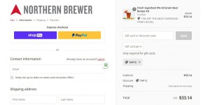 Northern Brewer coupon code