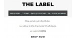 The Label discount code
