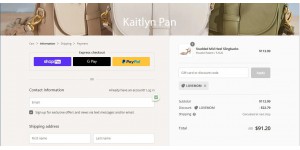 Kaitlyn Pan coupon code