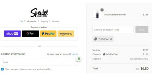 Speidel coupon code