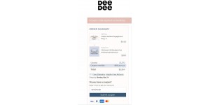 Dee Dee coupon code