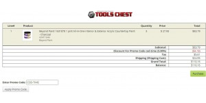 Tools Chest coupon code