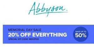 Abbyson coupon code