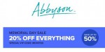 Abbyson discount code