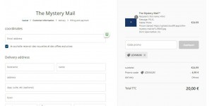 The Mystery Mail coupon code