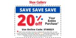 Shoe Gallery discount code