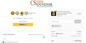 Coin Souvenir coupon code