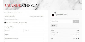 Grande Johnson coupon code