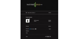 Natures Gold Cbd coupon code