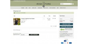 The Irish Store coupon code