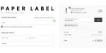 Paper Label discount code