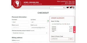 Rebel Smuggling coupon code