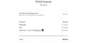 Folk General coupon code