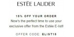 Estée Lauder discount code