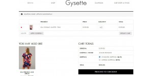 Gysette coupon code