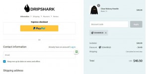Drip Shark coupon code