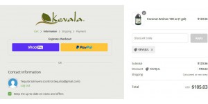 Kevala coupon code
