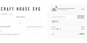 Craft House Svg coupon code