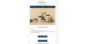 Saha Self Care coupon code