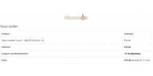 Chocolab coupon code