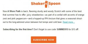 Shaker & Spoon coupon code