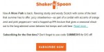 Shaker & Spoon discount code