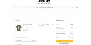 Just Be Nice coupon code