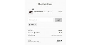 The Outsiders coupon code