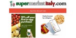 Super Market Italy discount code