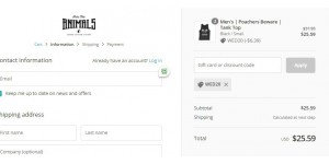 Arm The Animals Clothing coupon code